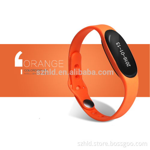 2017 new arrival IP67 waterproof fitness monitoring smart bracelets